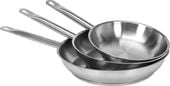 patelnia ze stali nierdzewnej ss 24cm - yg-00101