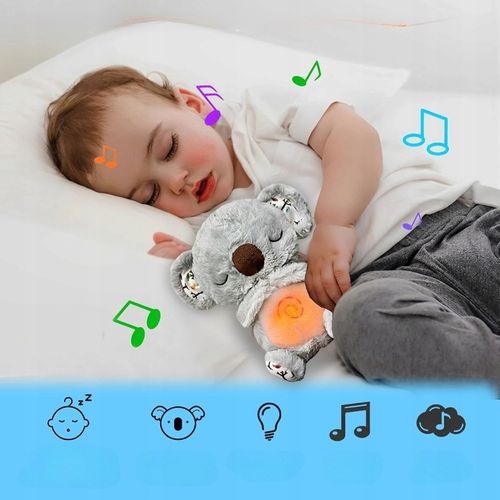 SZUMIĄCY KOALA MIŚ ODDYCHAJĄCA PRZYTULANKA MASKOTKA SZUMIĄCA USPOKAJACZ na Arena.pl