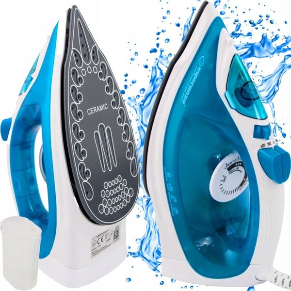 ŻELAZKO PAROWE CERAMICZNE SAMOCZYSZCZĄCE MOCNE zdjęcie 1