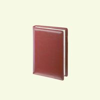 notes notatnik czerwony a6 w linię z wymiennym wkładem 200 stron drops