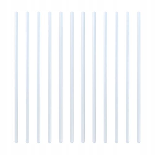 KLEJ DO PISTOLETU NA GORĄCO WKŁADY MOCNE KLEJOWE BEZBARWNE 12SZT 27CM 7MM na Arena.pl