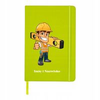 Notatnik A5 zawody dla budowlańca murarza PREZENT