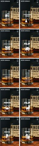 Szklanka do WHISKY z grawerem prezent na urodziny na Arena.pl