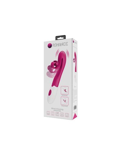 romance   pink vibrator and stimulator 30 speeds na Arena.pl