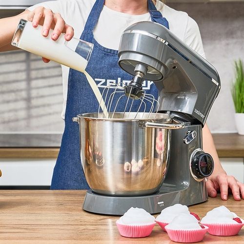 ROBOT KUCHENNY PLANETARNY ZELMER MIKSER WIELOFUNKCYJNY 3 MIESZADŁA 5L na Arena.pl