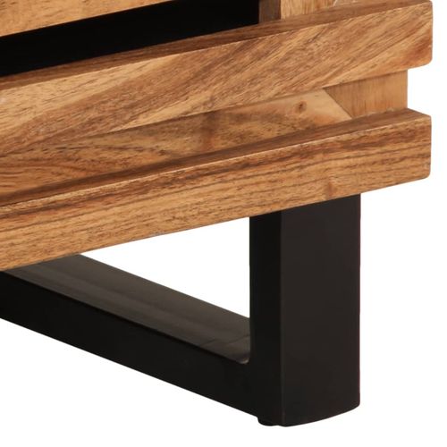 Szafka, 60x34x100 cm, lite drewno akacjowe na Arena.pl