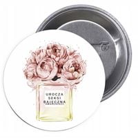 Przypinki buttony 8 MARCA PREZENT w SUPER CENIE