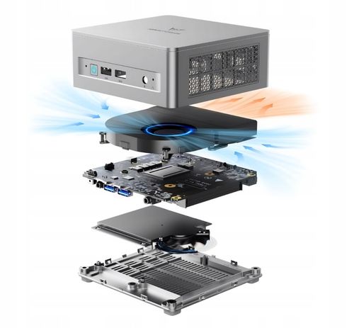 Mini komputer PC RYZEN 7 8745H 32GB DDR5 1TB M.2 / RADEON 780M Windows 11 na Arena.pl