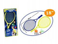 Tenis z rakietkami + piłka + lotka
