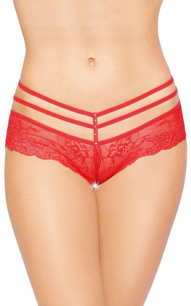 stringi erotyczne softline 2476 czerwone s/m zdjęcie 2