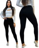 LEGGINSY DAMSKIE MODELUJĄCE MOCNO KRYJĄCE EFEKT PEACH TOUCH