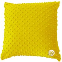 POSZEWKA 40x40 cm JASIEK MINKY-BĄBELKI- SŁONECZNY