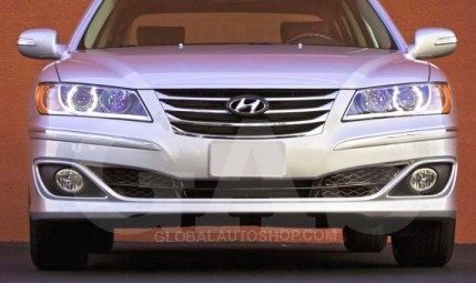 Hyundai Azera - Chromowane Listwy Grill Chrom Atrapy Zderzaka Tuning zdjęcie 5