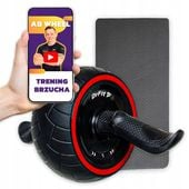 DrFit Kółko Ćwiczeń Brzucha Roller ABS Profesjonalny Mocny TRENING GRATIS
