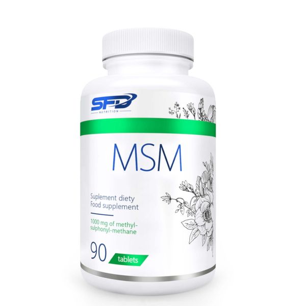 SFD MSM 90tab SIARKA ORGANICZNA KOLAGEN STAWY FLEX zdjęcie 1