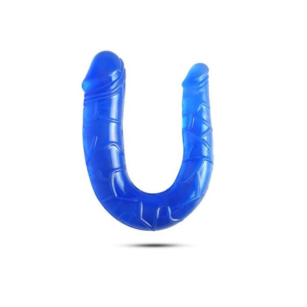 Dildo- Fallo Doppio Toyz4Lovers Lily Blue zdjęcie 1