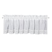 Firana gotowa zazdrostka LISA 150x30 Eurofirany biała
