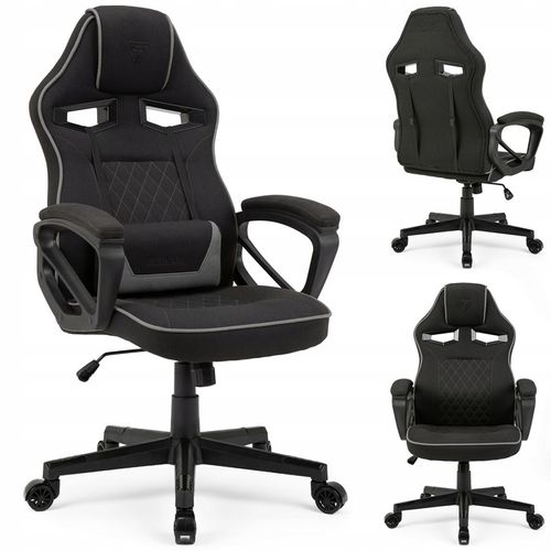 Fotel gamingowy biurowy Knight materiałowy SENSE7 na Arena.pl