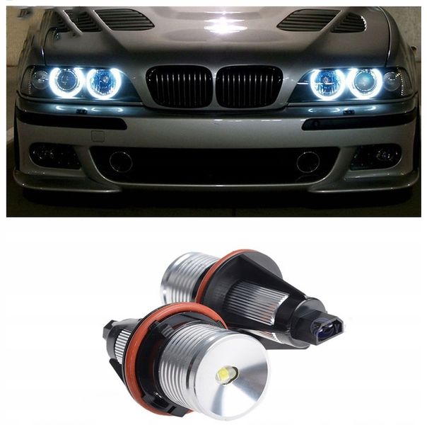 RINGI LED MARKER 10Wat BMW E39 E53 E60 E61 E65 E87 zdjęcie 8