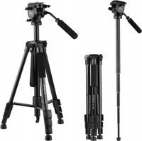 STATYW FOTOGRAFICZNY DO APARATU LUSTRZANKI CYFROWEJ ANDOER TRIPOD MONOPOD
