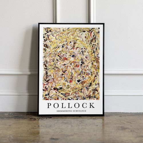 Plakat abstrakcje obrazy Pollock 70x100 cm na Arena.pl