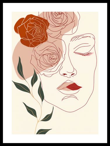 Plakat 29,7x42cm Beż i Twarz na Arena.pl