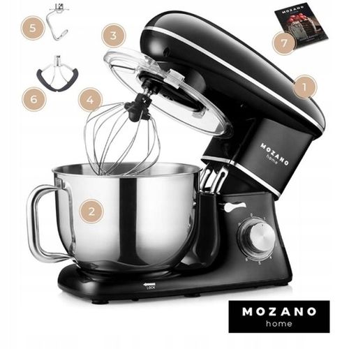 ROBOT KUCHENNY MIKSER PLANETARNY MISA 6.2L MOCNY 3 MIESZADŁA + PRZEPISY na Arena.pl