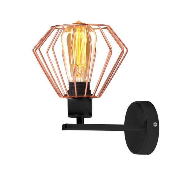 Oprawa ścienna DUBLIN LOFT kinkiet do sypialni zdjęcie 12