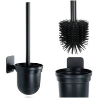 Szczotka Silikonowa Toaletowa WC Łazienkowa Naścienna Wisząca Samoprzylepna