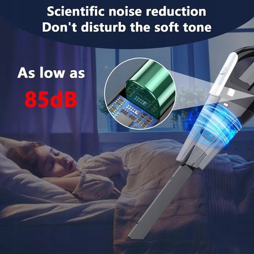 Odkurzacz ręczny TECKZOON, czarny, 8000PA, 6000mAh na Arena.pl