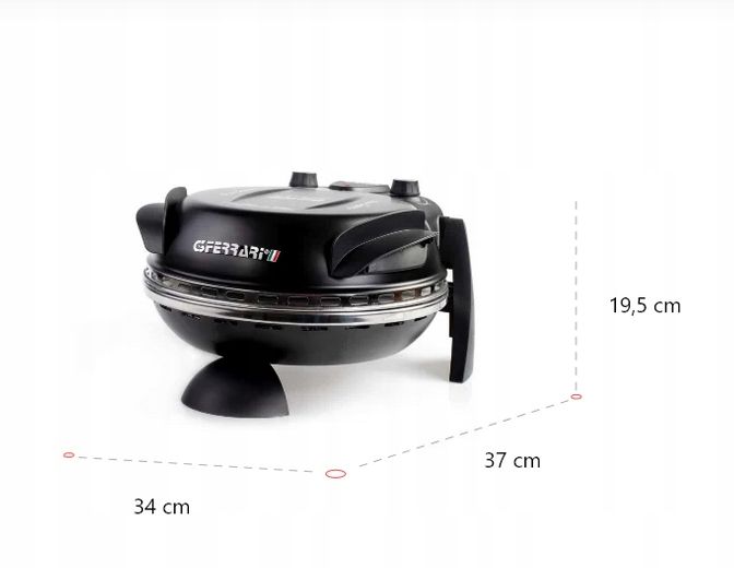 PIEC DO PIZZY G3FERRARI G10006 KAMIEŃ 400°C zdjęcie 11