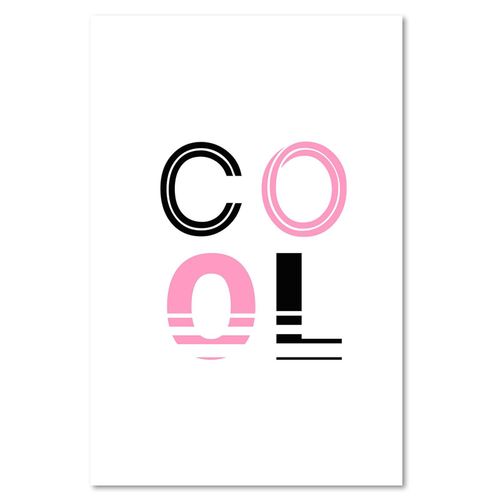 Deco Panel, Napis cool 40x60 na Arena.pl