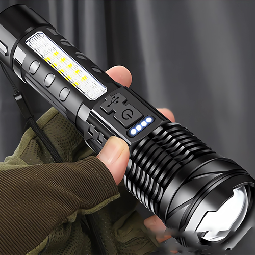 LATARKA AKUMULATOROWA LED 30W ŁADOWANA Z USB-C ZOOM OŚWIETLENIE SYGNALIZACY na Arena.pl