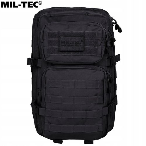 Plecak wojskowy taktyczny militarny Mil-Tec Large Assault Pack 36 l Black na Arena.pl