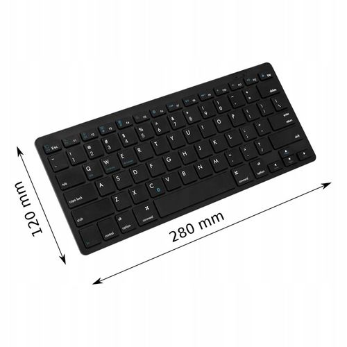 BEZPRZEWODOWA KLAWIATURA BLUETOOTH SMART TV PC iOS TELEFON TABLET LAPTOP na Arena.pl