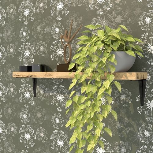 Czarny wspornik półki 200 X 250 mm podpórka konsola do półki ściennej na Arena.pl