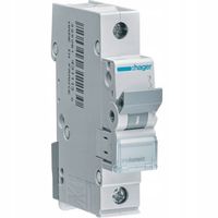 MCB Wyłącznik nadprądowy 6kA 1P C63A MCN163E HAGER