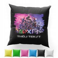 POSZEWKA Z NADRUKIEM BAWEŁNIANA 40x40CM - PLAYSTATION KONSOLA