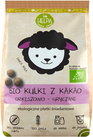 Kulki Orkiszowo - Gryczane Z Kakao BEZ Dodatku CukrÓw BIO 160 g - Helpa