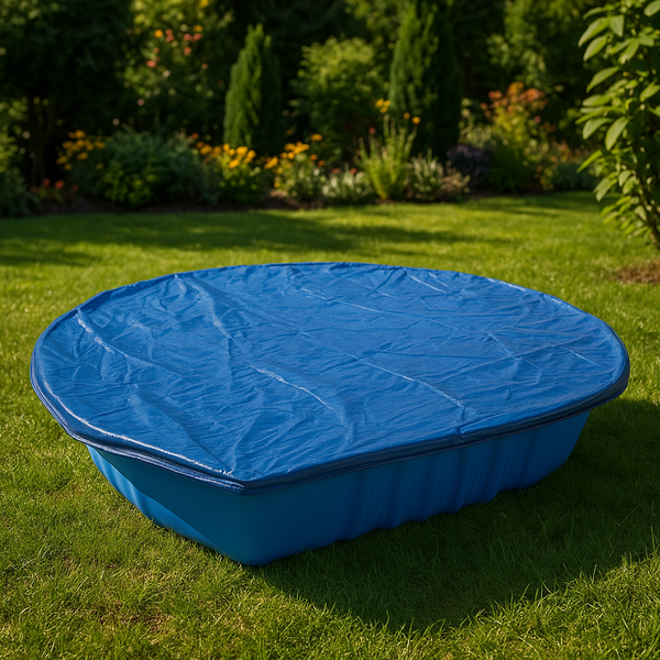 plandeka do piaskownicy Shell - kolor niebieski zdjęcie 2