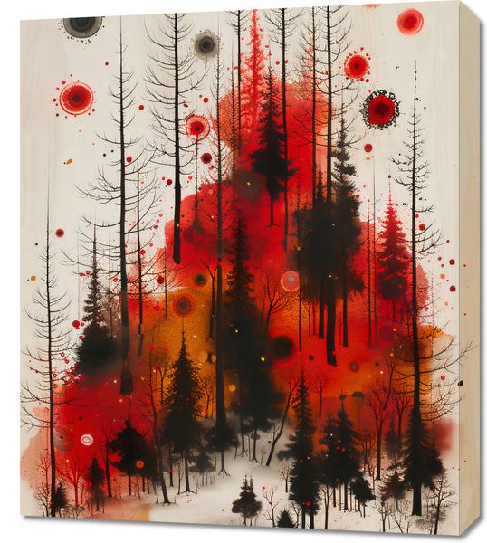 Obraz 60x70cm Światło w Mroku zdjęcie 1