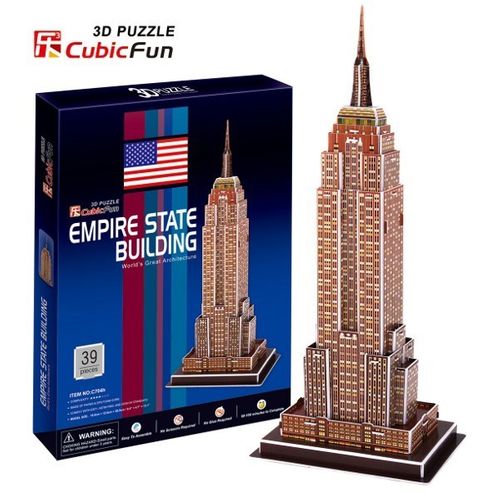Cubicfun Puzzle 3D Empire State Building na Arena.pl