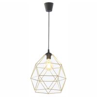 lampa wisząca druciak galaxy black/gold xl 3457 tk lighting