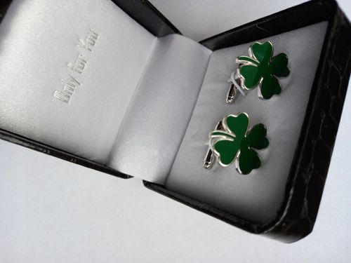 Spinki do mankietów EXC Koniczynka dla Maturzysty na Arena.pl