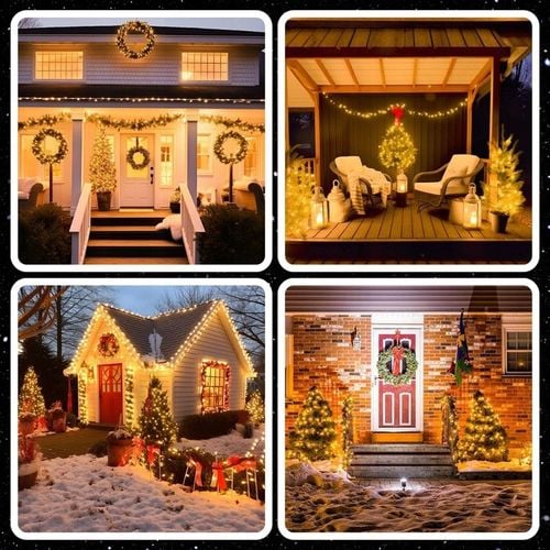 LAMPKI ŚWIATEŁKA CHOINKOWE 500LED ZEWNĘTRZNE WEWNĘTRZNE BIAŁE CIEPŁE 35M na Arena.pl