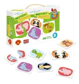 Łatwe puzzle dla dzieci od 2 roku życia - Układanka Zwierzątka 20 Elementów