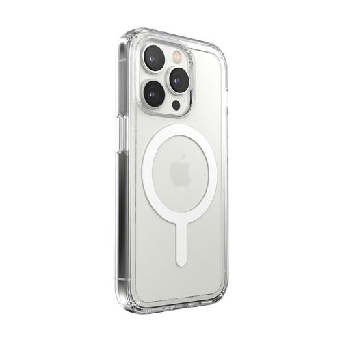 Speck Gemshell + MagSafe - Etui do iPhone 14 Pro z połowką MICROBAN (Clear) na Arena.pl