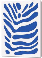 Obraz 70x100cm Fala Minimalistyczny , Wnętrza Styl Skandynawski, Boho