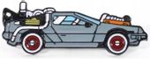 PIN Back to the Future DeLorean Wehikuł Czas McFly Przypinka Broszka Movie