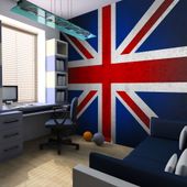 Fototapeta - Union Jack 400x309